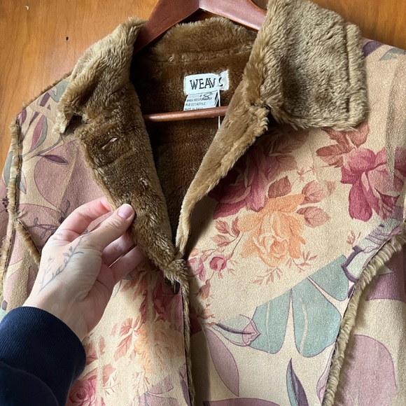vintage y2k patterned coat - Picture 4 of 5